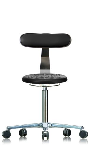 WERKSITZ WS 3020 PU V-RL sw ergonomischer Arbeitshocker