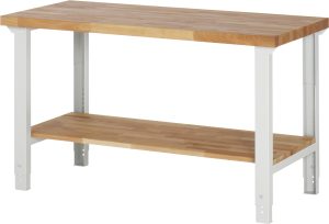 Werkbank Serie 7000 mit Buche-Massiv-Arbeitsplatte 40 mm