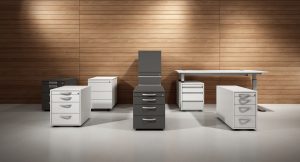 OKA FlexLine Rollcontainer 10HE aufschlagende Front